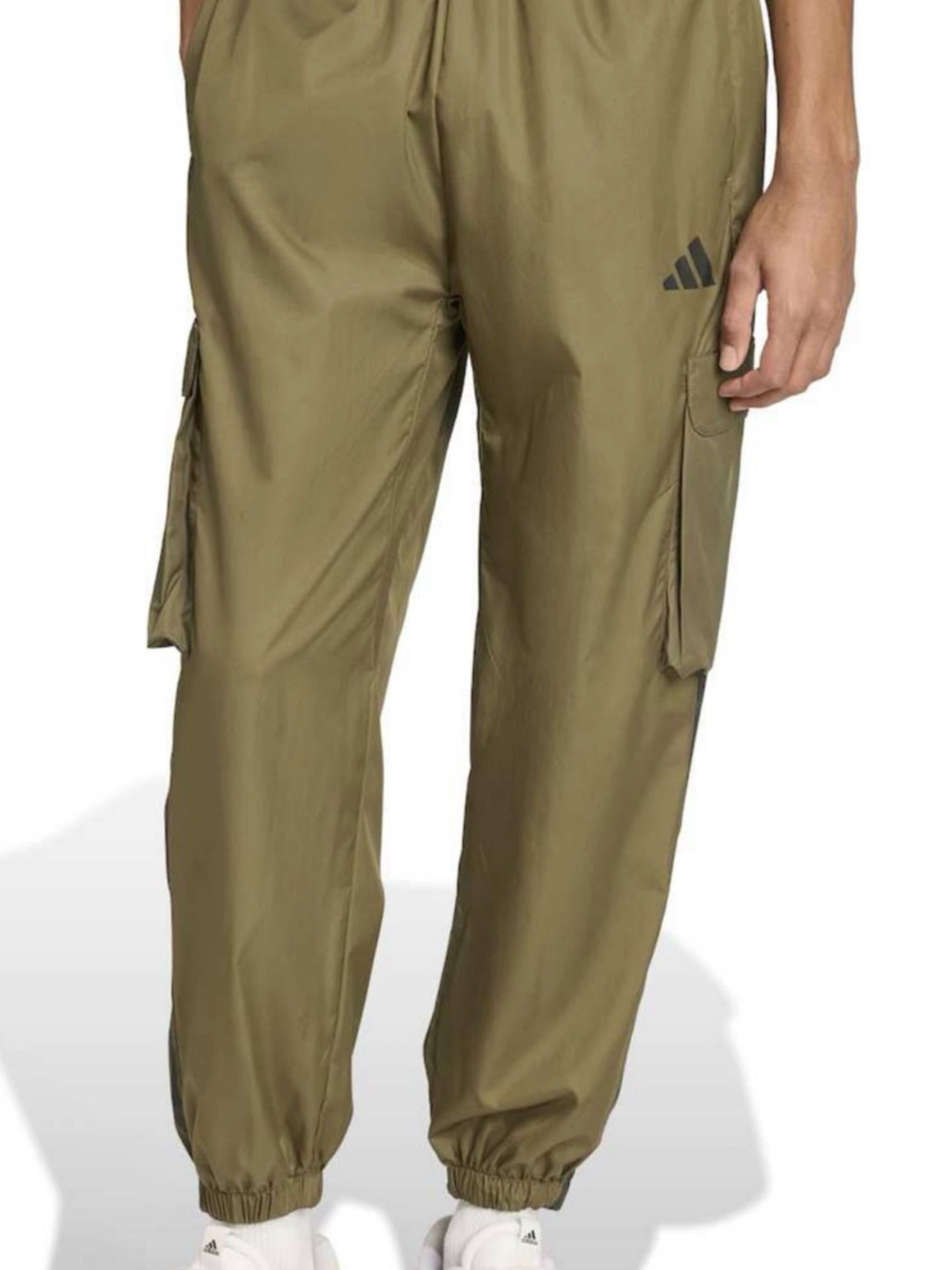 adidas Tan Cargo Jogger Pants